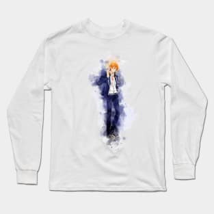 Sasaki Shuumei - Sasaki and Miyano Anime (Watercolor) Long Sleeve T-Shirt